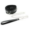 collier laisse confort noir