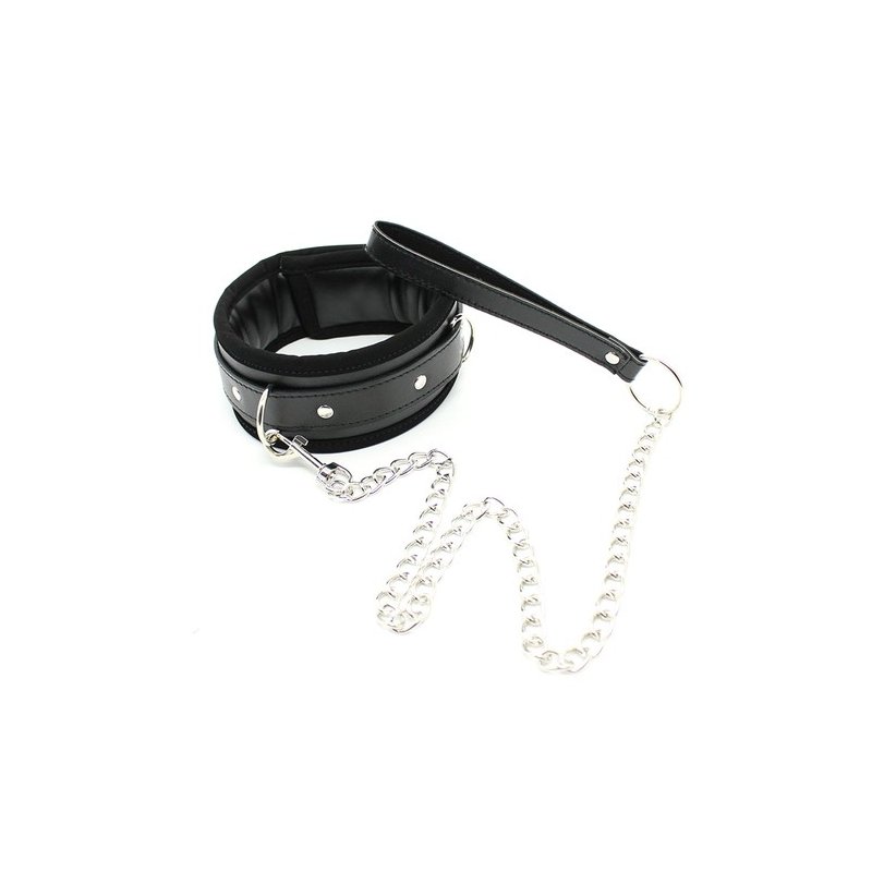 collier laisse confort noir 2