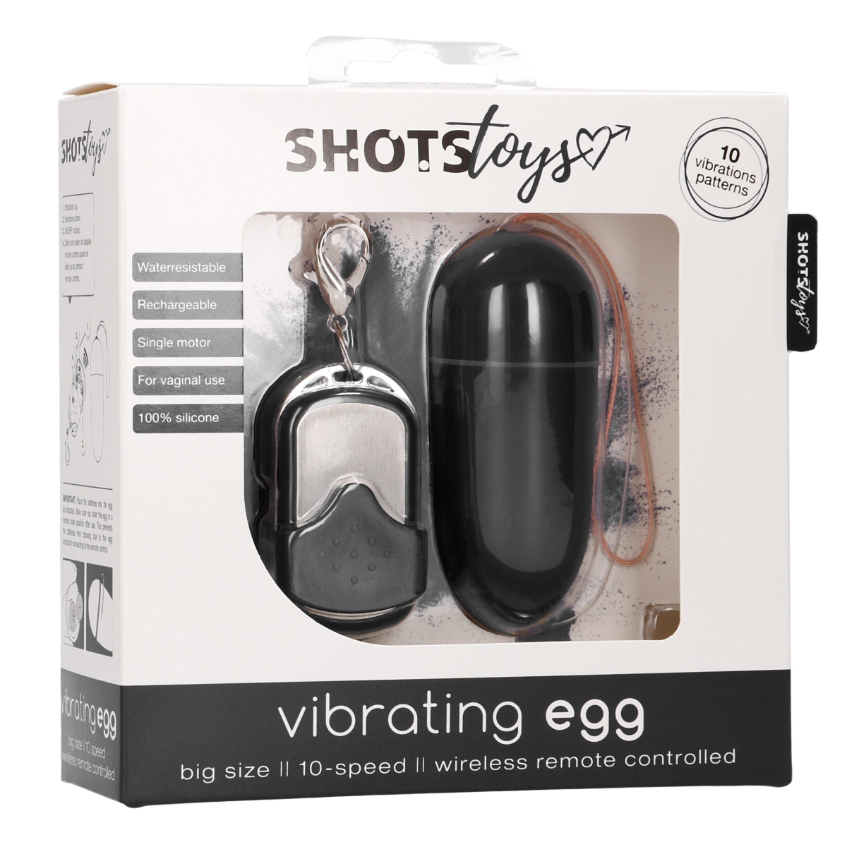 10 speed remote vibrating egg big black 1 scaled