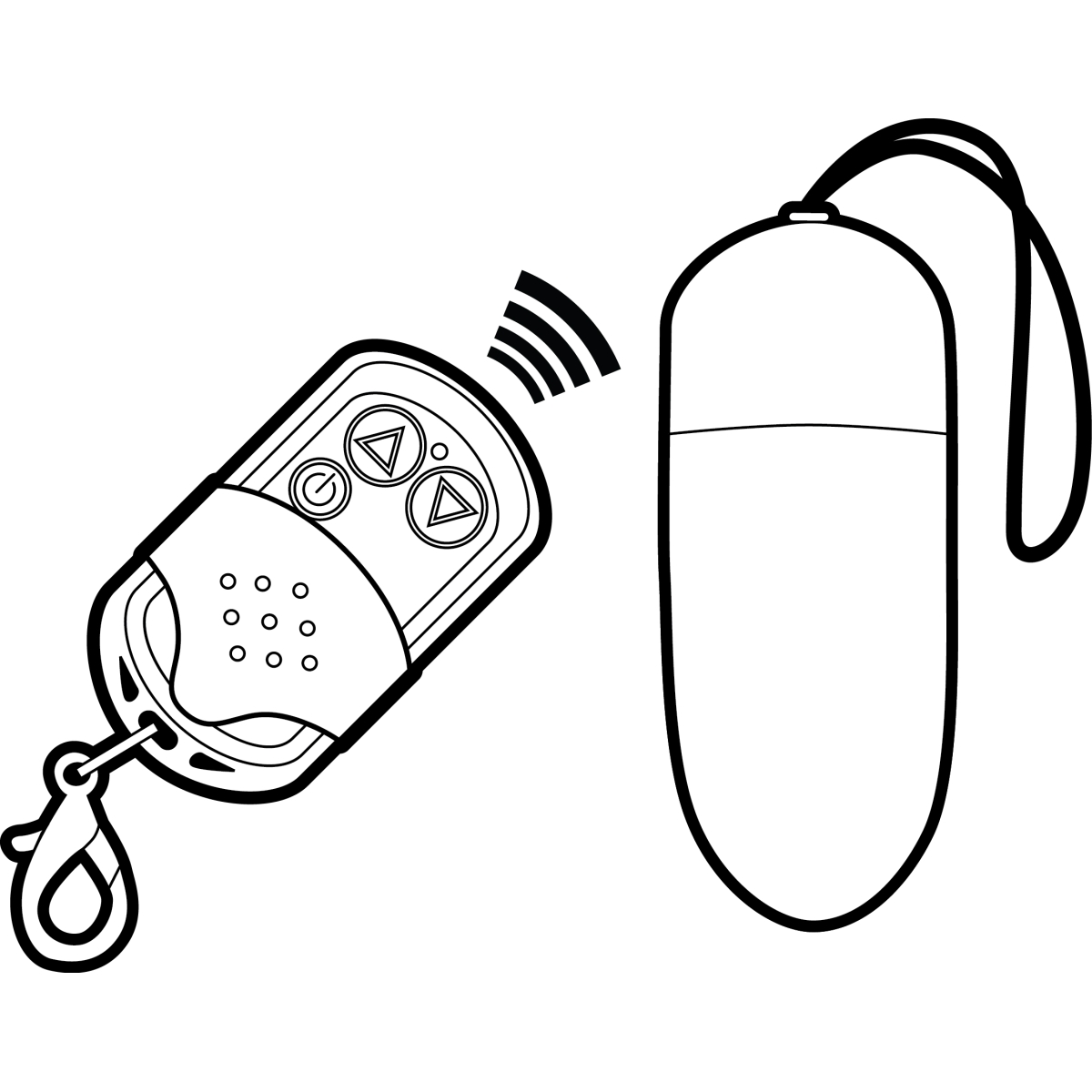 10 speed remote vibrating egg big black 3