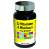 22 vitamines et mineraux 60 gelules