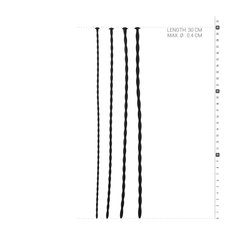 4 tiges a uretre pour dilatation 29 x 04 cm 2