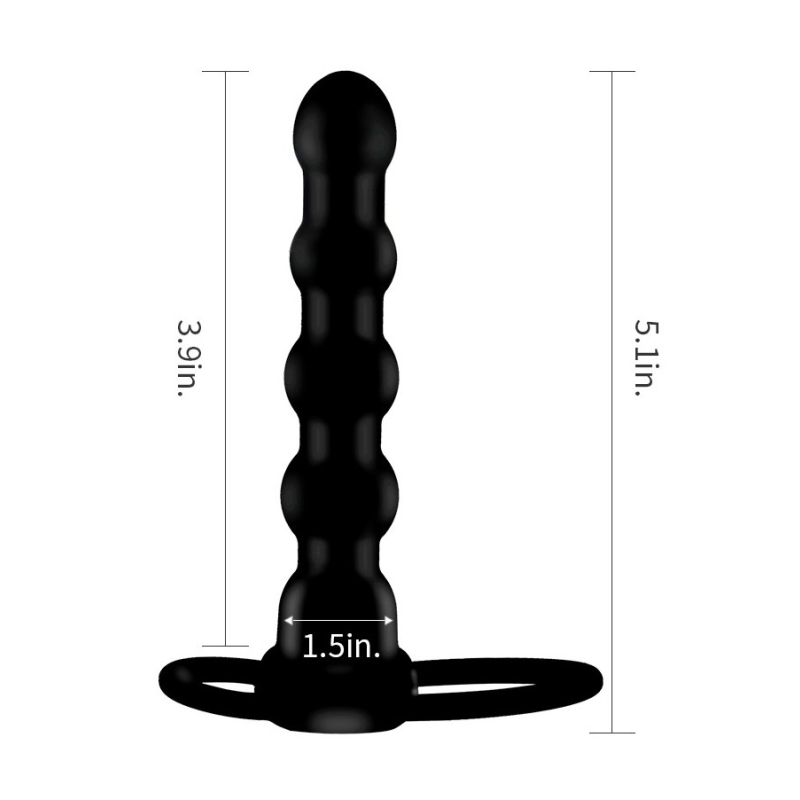 accessoire double penetration vibrant rock balled 15 x 28 cm 4