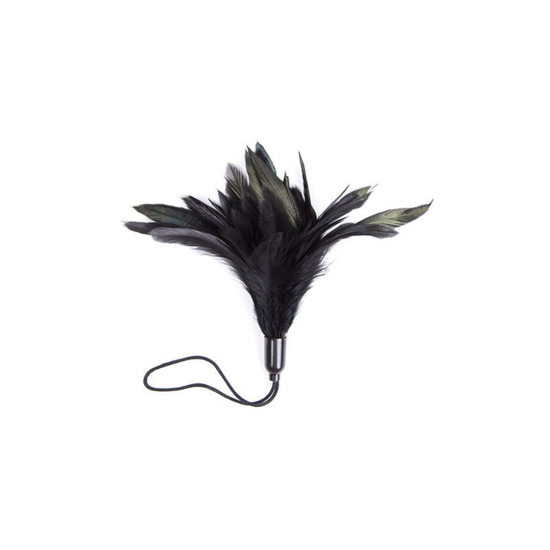 accessoire pour les chatouilles horn tickler noir