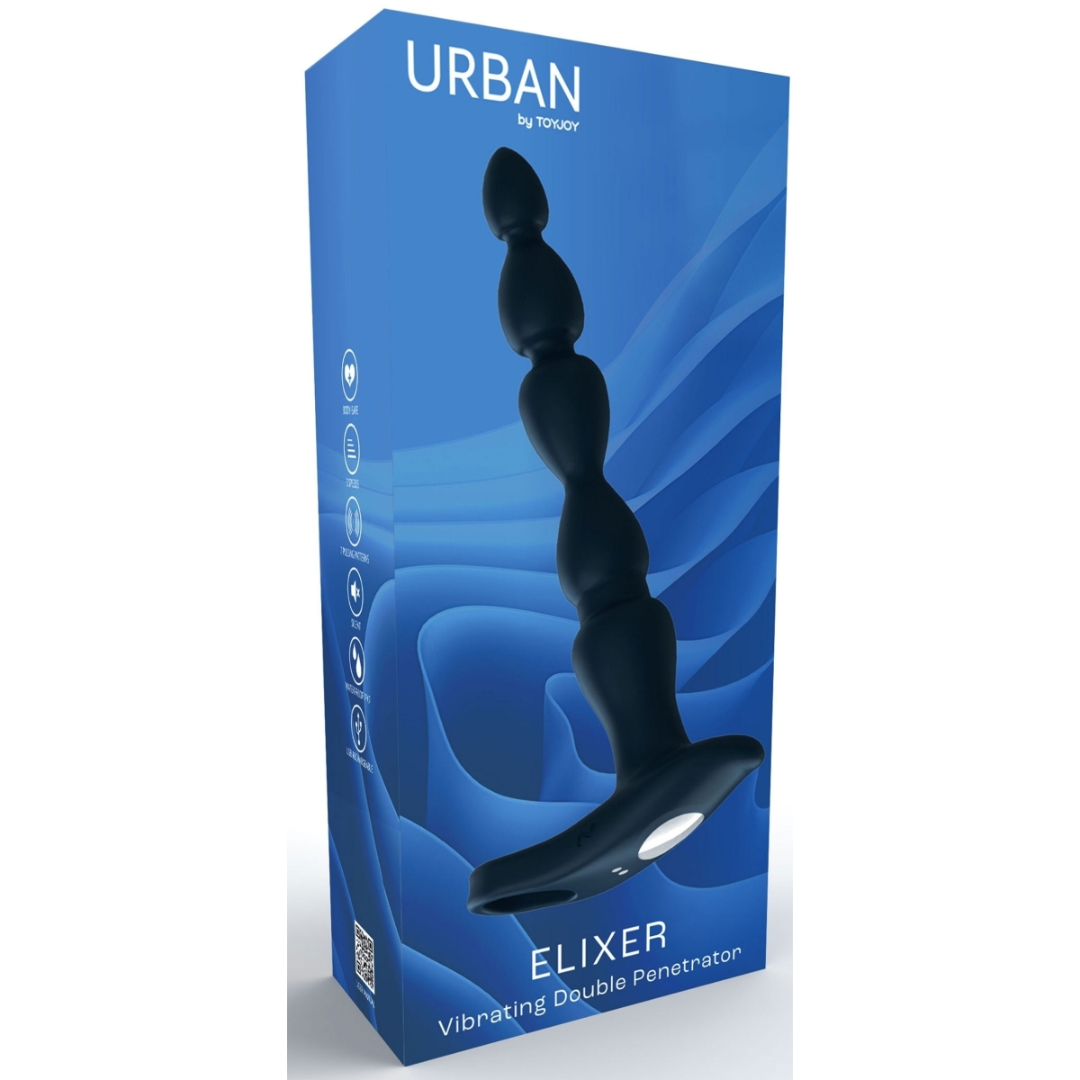 accessoire vibrant double penetration elixer 155 x 3cm 1
