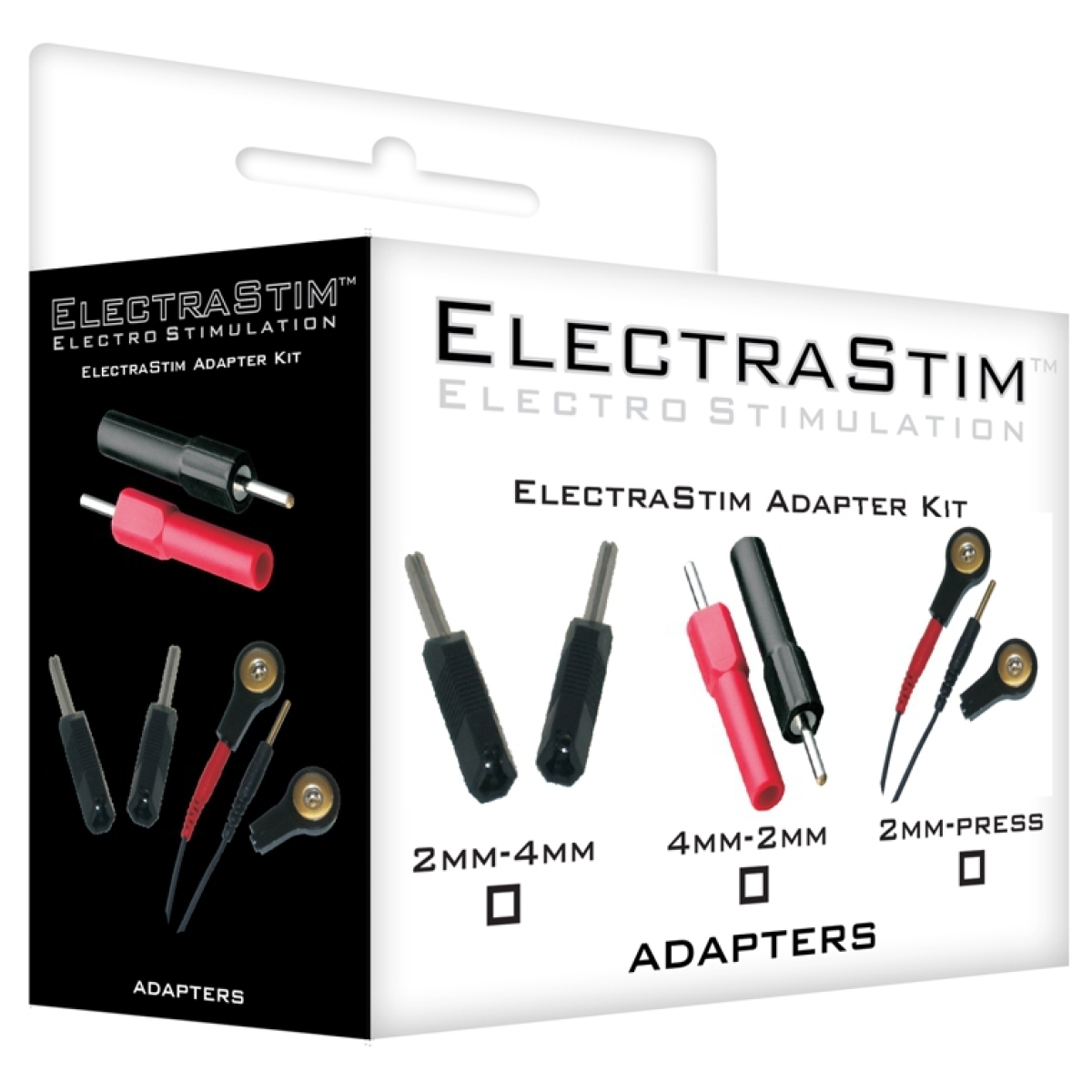 adaptateurs electrastim bouton pression 2mm 1