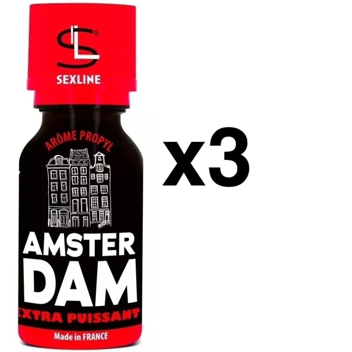 amsterdam extra puissant 15ml x3