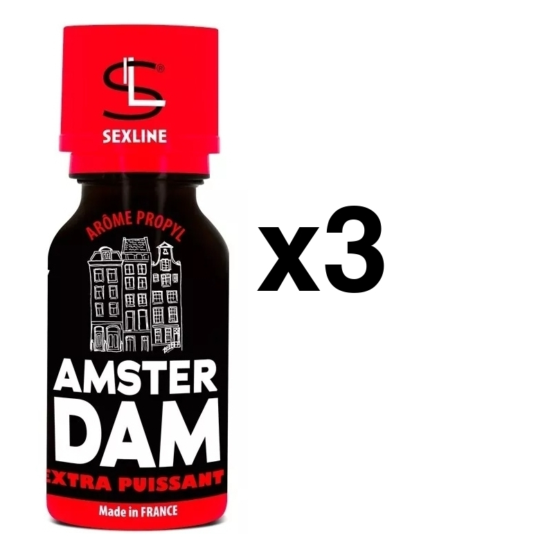 amsterdam extra puissant 15ml x3