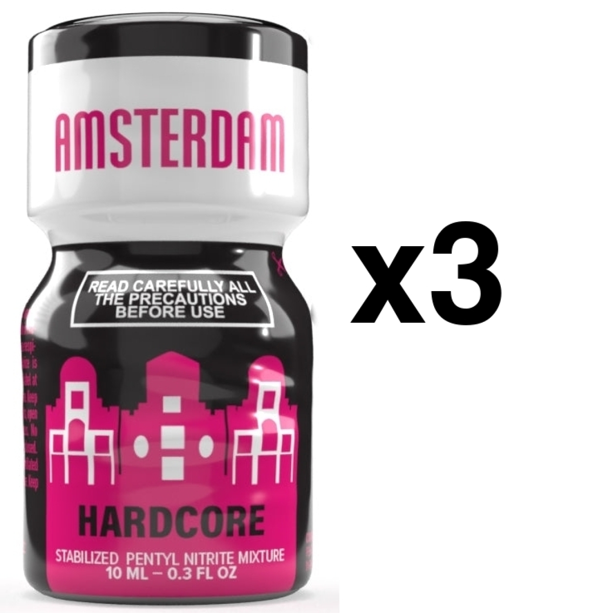 amsterdam hardcore 10ml x3
