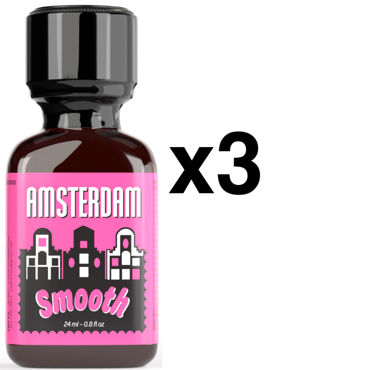 amsterdam smooth 24ml x3