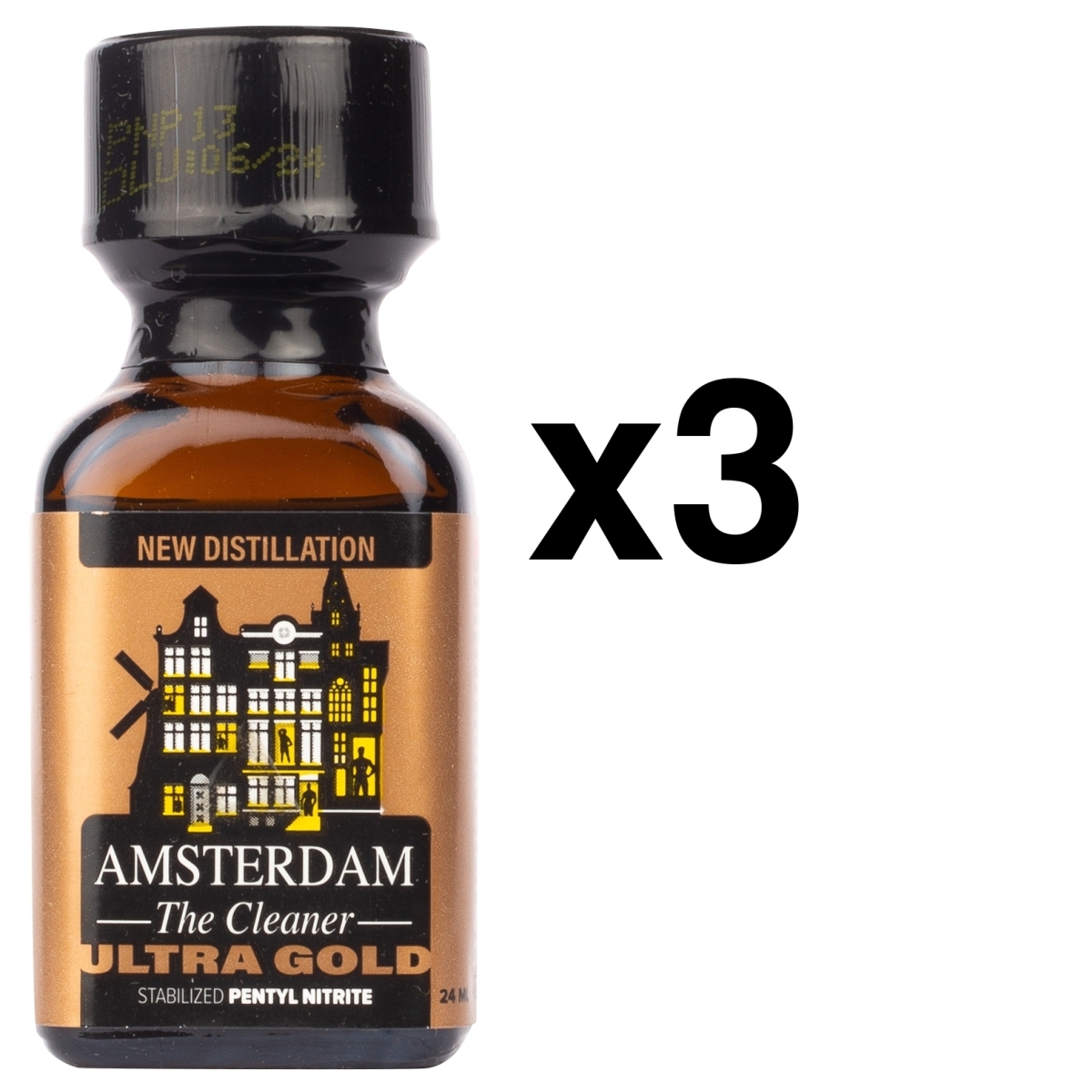 amsterdam ultra gold 24ml x3