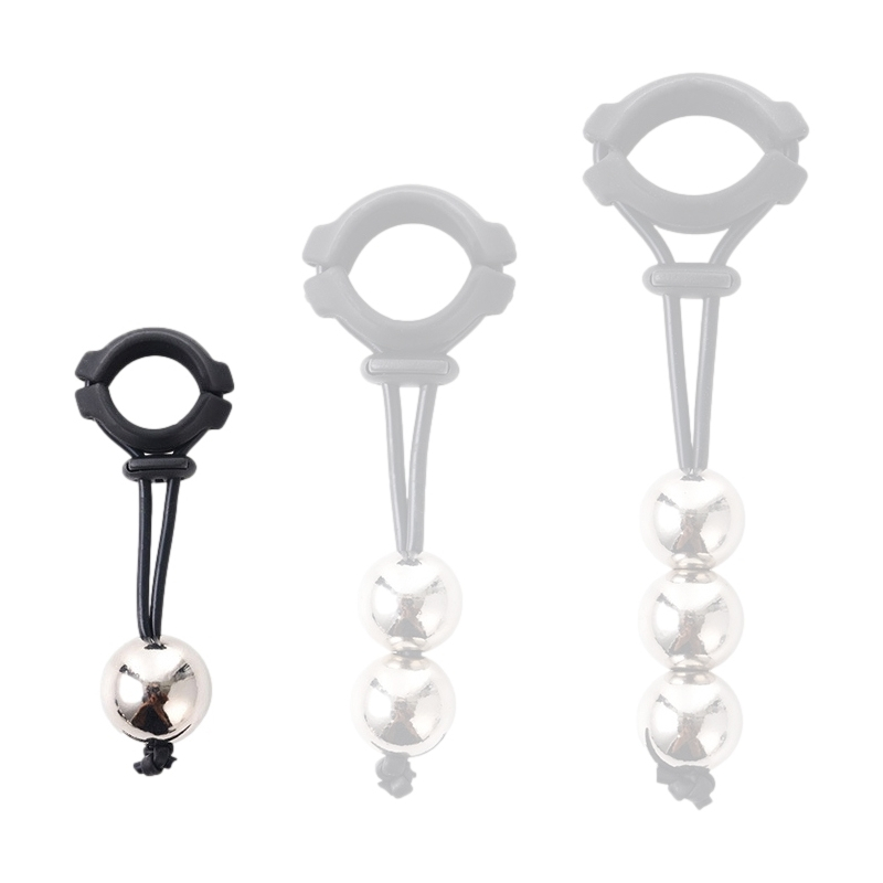 anneau avec boule pendante cock head ball s poids 180g