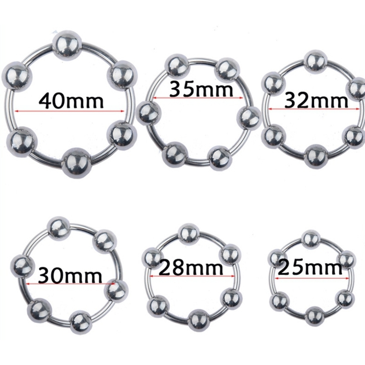 anneau de gland 6 balls ring 4