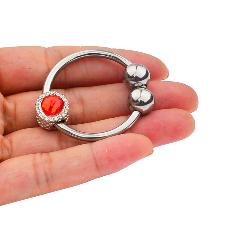 anneau de gland royring bijou rouge 1
