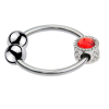 anneau de gland royring bijou rouge 2