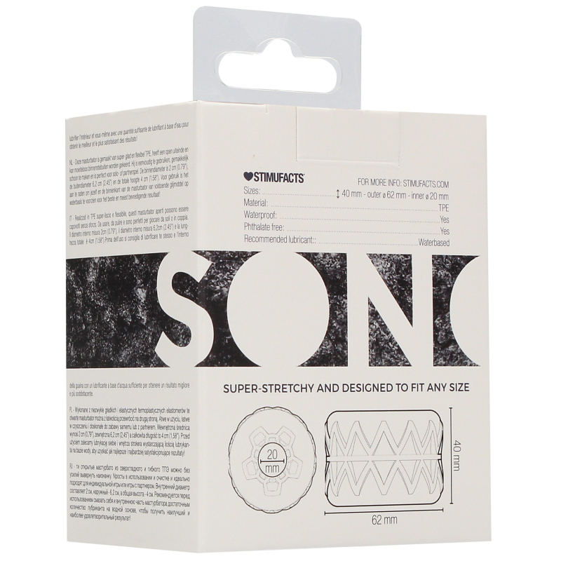 anneau de masturbation reversible textured sono n92 6 scaled