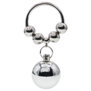 anneau en metal avec 1 boule weight hanger 90g