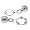 anneau en metal avec 1 boule weight hanger 90g 4