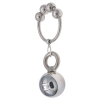 anneau en metal avec 1 boule weight hanger 90g 5