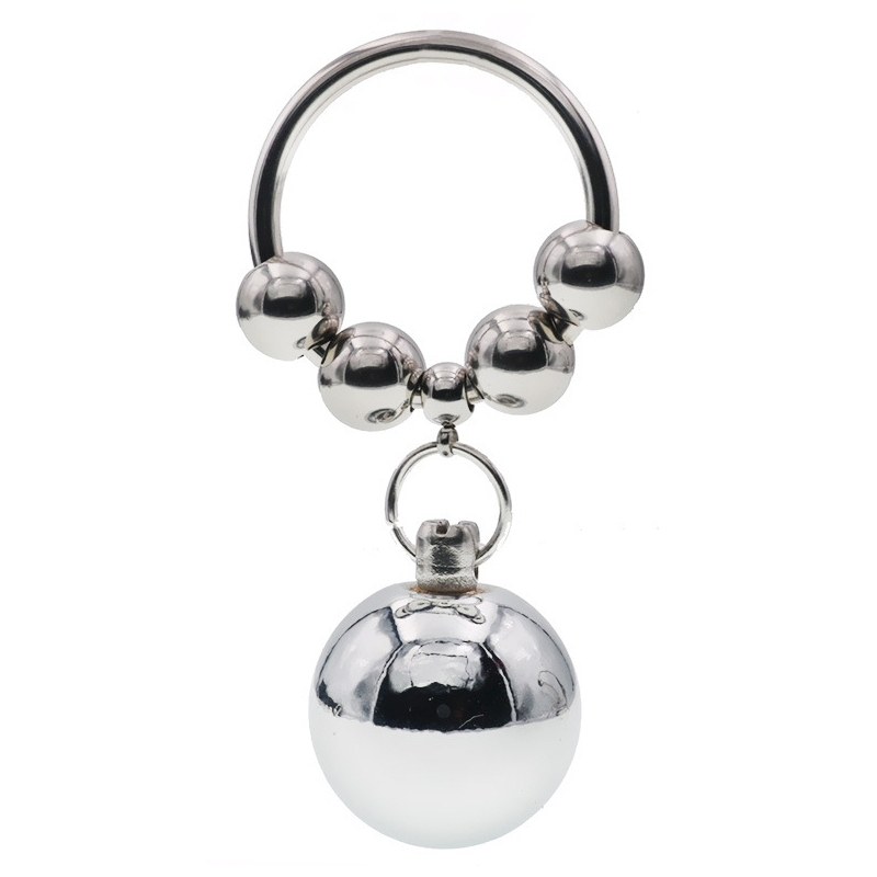anneau en metal avec 1 boule weight hanger 90g