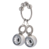 anneau en metal avec 2 boules weight hanger 160g