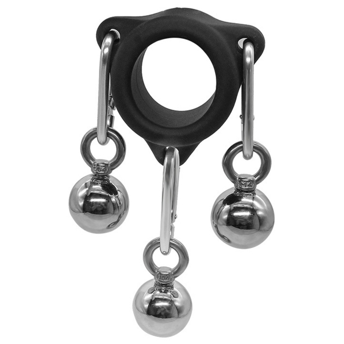 anneau en silicone avec boules 28mm poids 260g 1