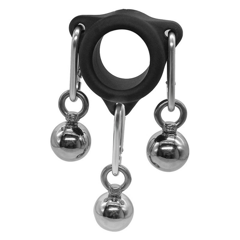 anneau en silicone avec boules 28mm poids 260g 1