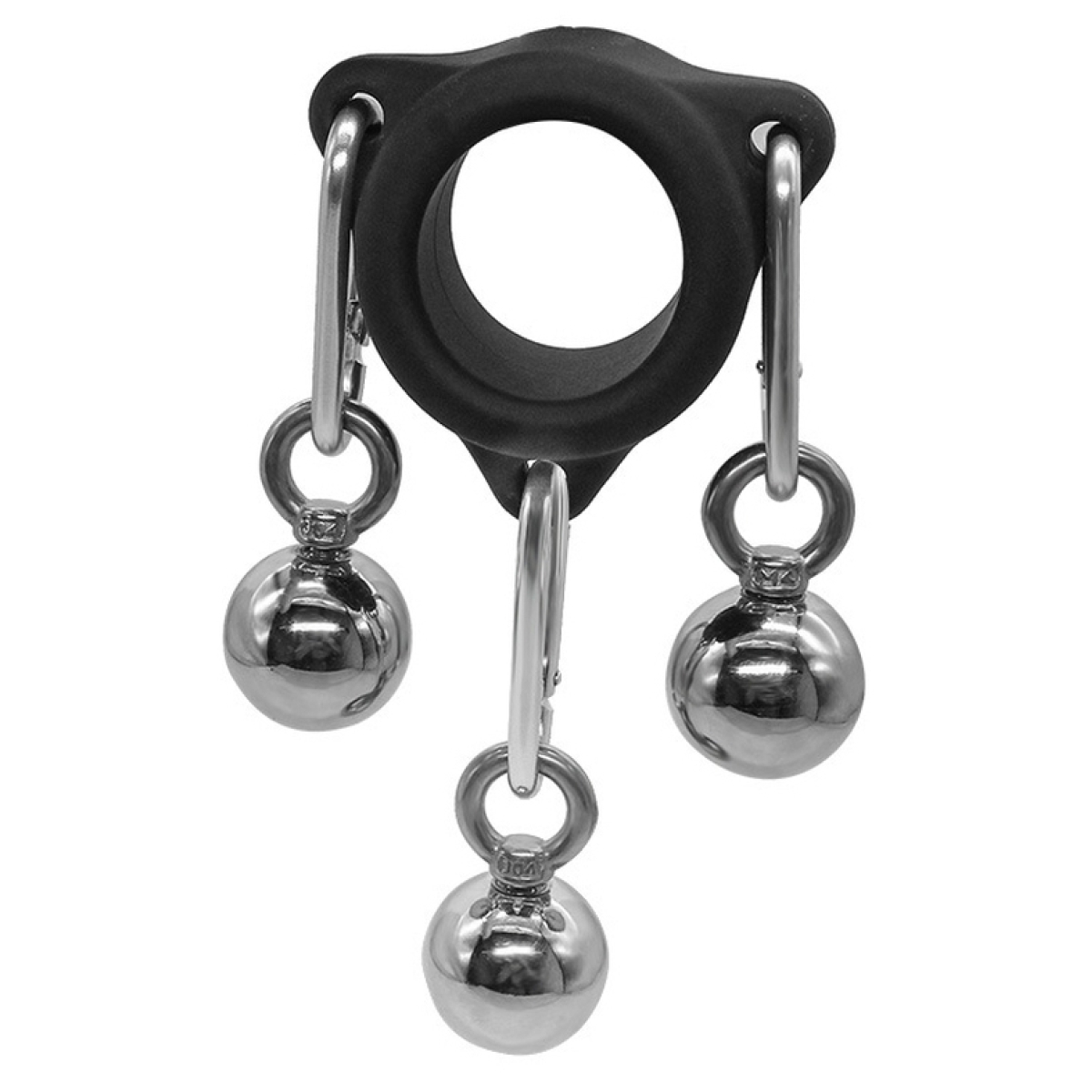 anneau en silicone avec boules 32mm poids 260g 1