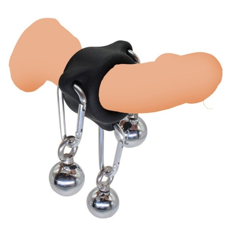 anneau en silicone avec boules 32mm poids 260g