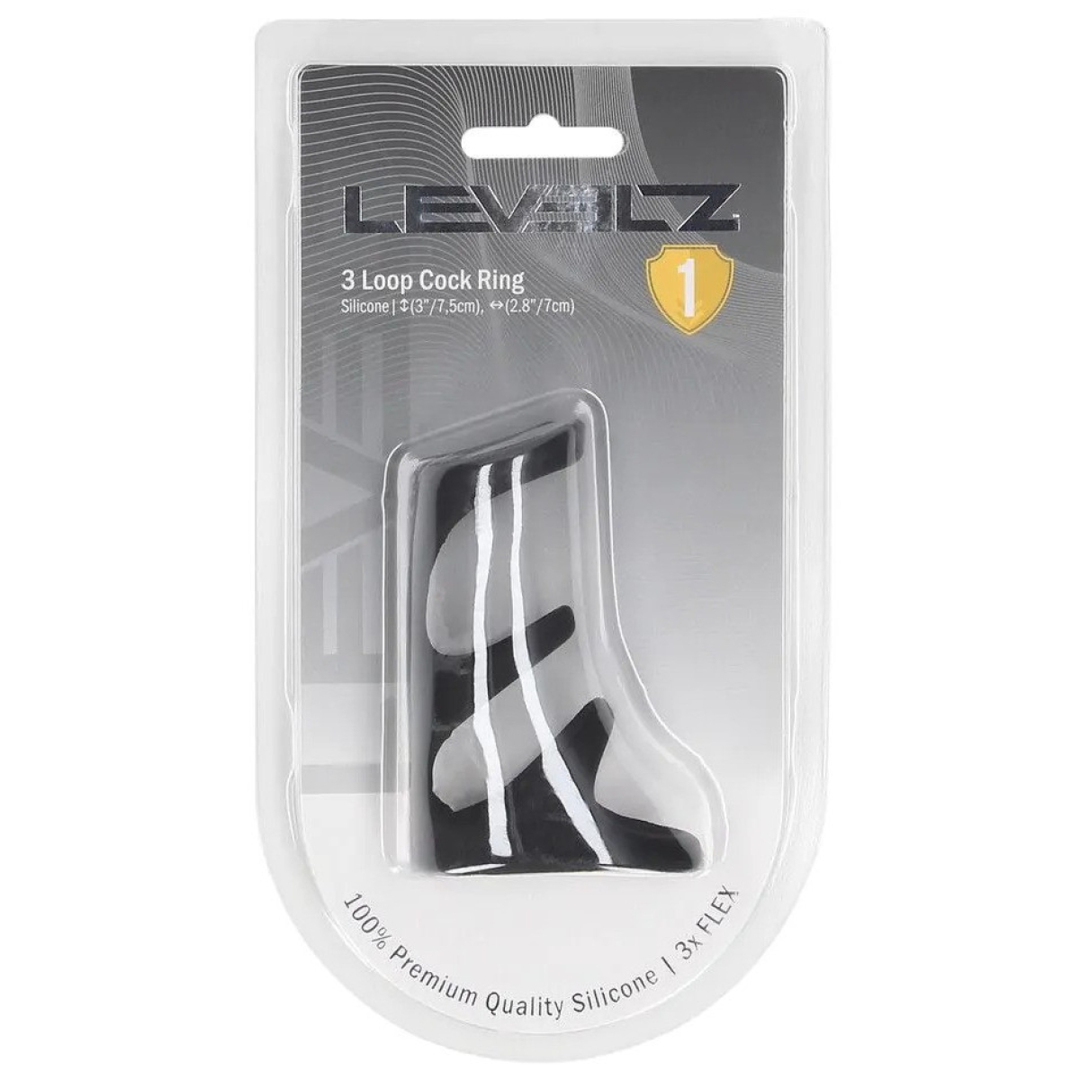 anneau penien 3 loop noir 1