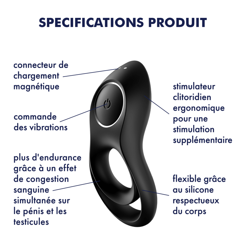 anneau penien vibrant legendary duo satisfyer 6