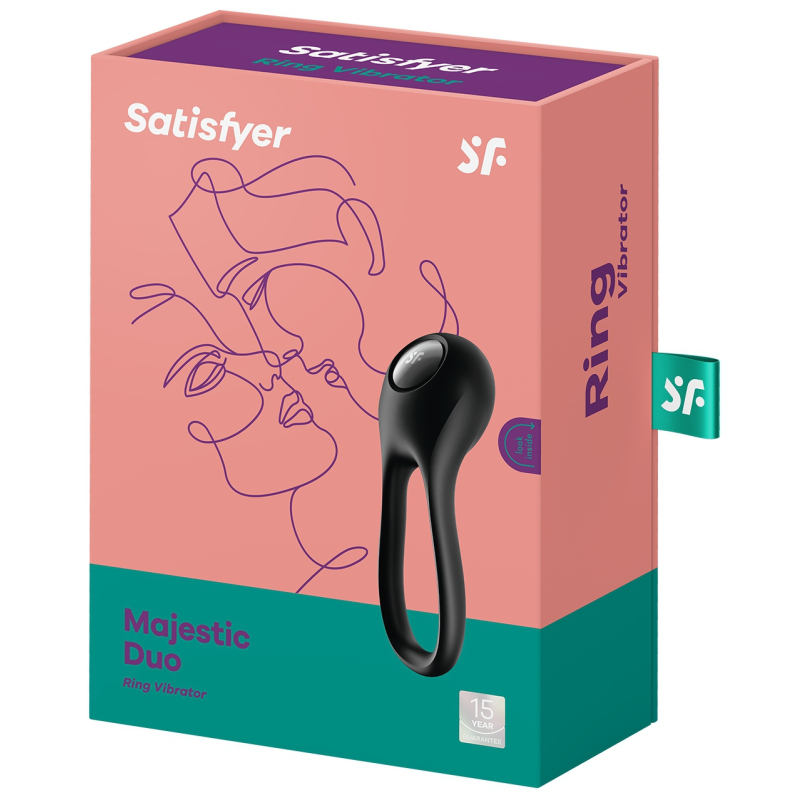 anneau penien vibrant majestic duo satisfyer 1