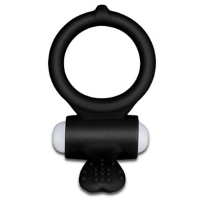 anneau vibrant power clit heart noir
