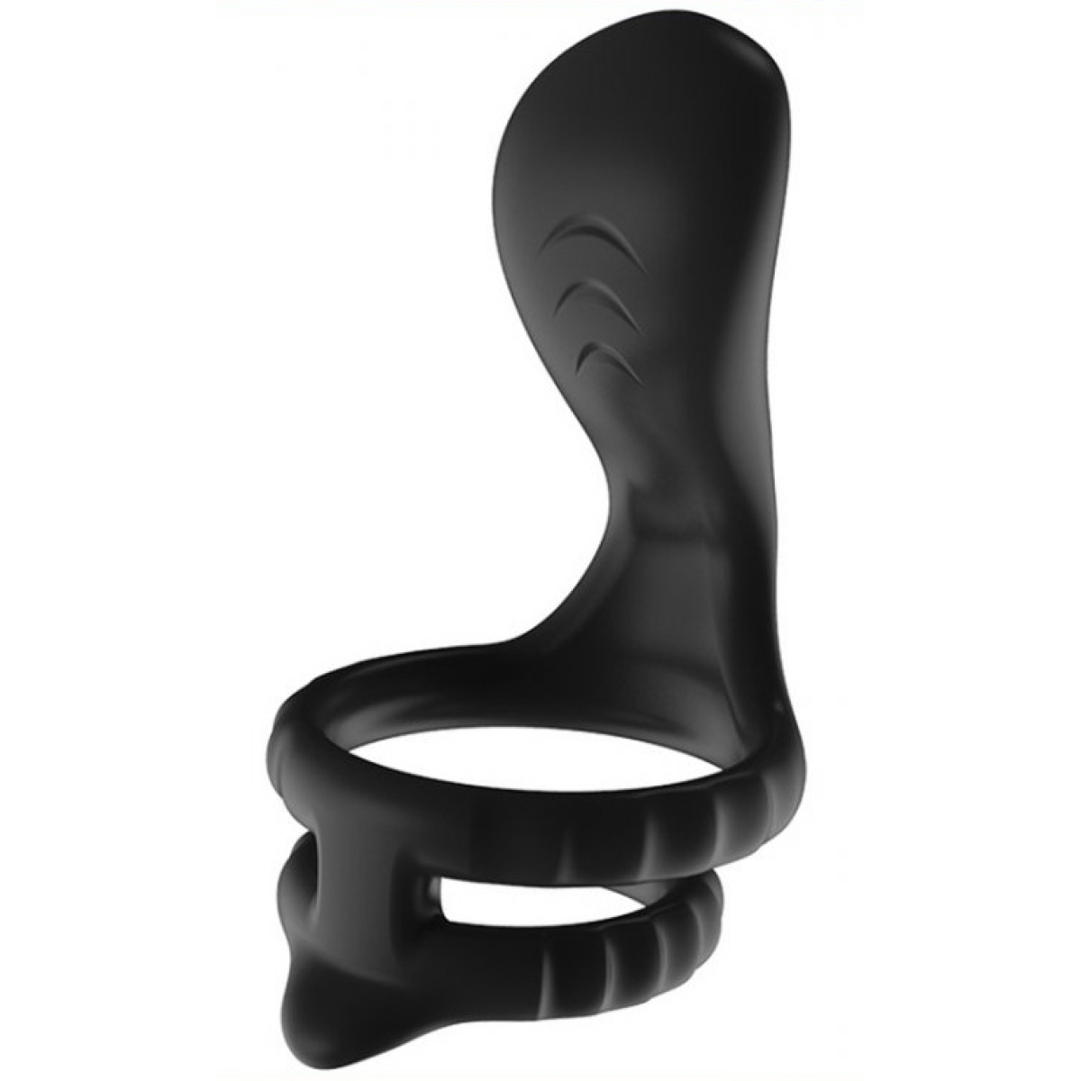 anneaux peniens vibrants dual cock 35mm 2