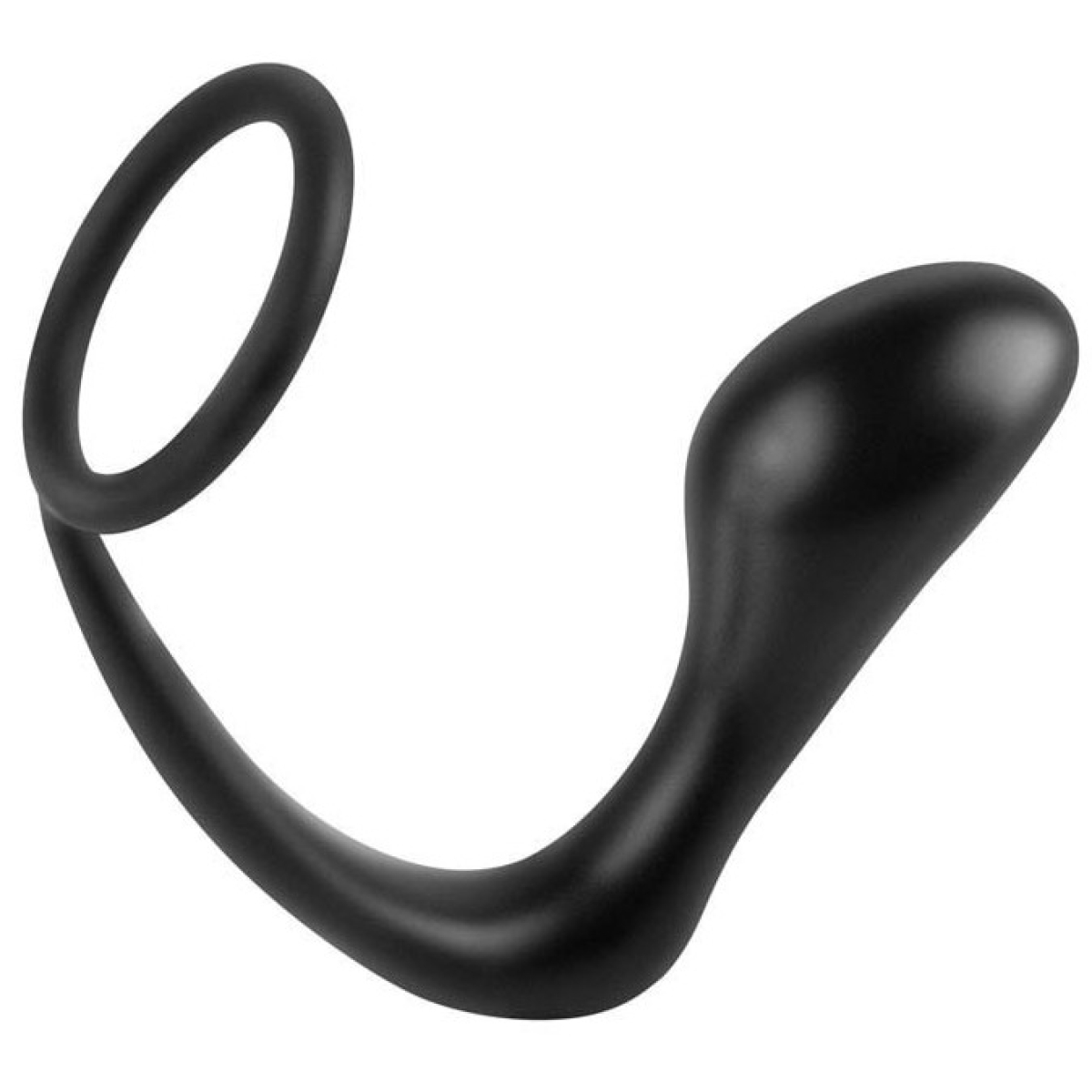 ass gasm plug et cockring 10 x 32 cm noir