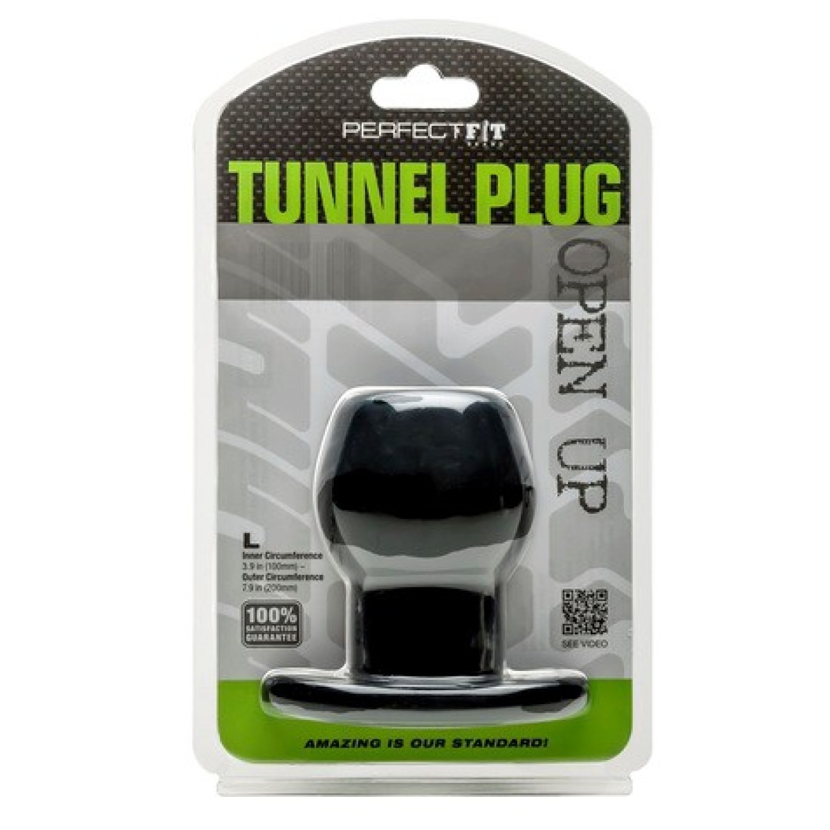 ass tunnel plug silicone noir large 1