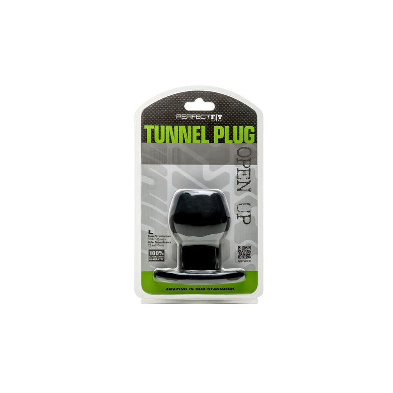 ass tunnel plug silicone noir large 1