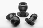 ass tunnel plug silicone noir large 2