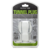 ass tunnel plug silicone transparent extra large 9 x 7 cm 1