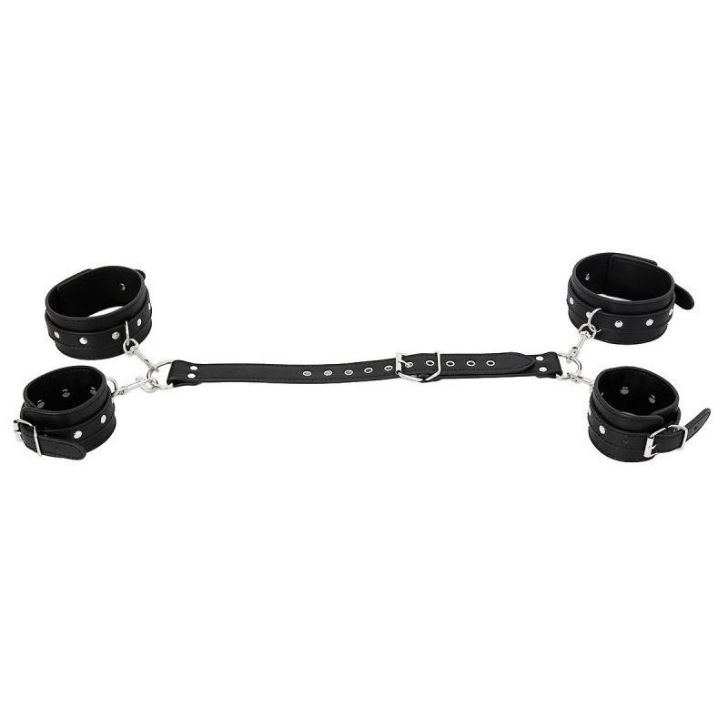 attaches bras poignets back biceps noires 5