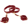 attaches cuisses poignets taboom rouge 3