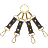 attaches en croix hogtie vogue noires 2