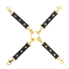 attaches en croix wild roses 2