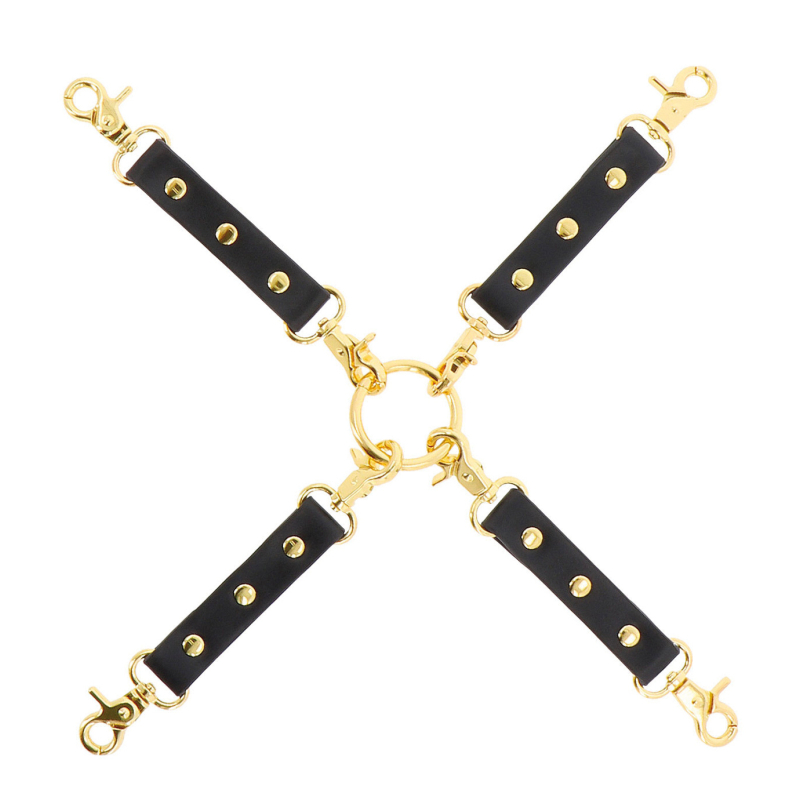 attaches en croix wild roses 2