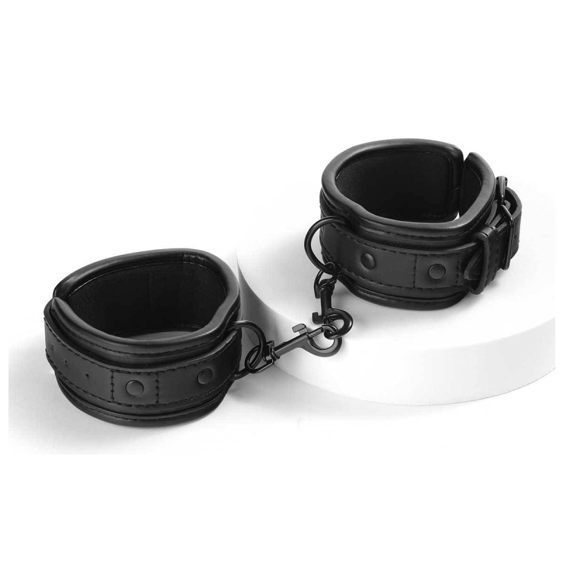 attaches poignets cou neckist noires 3