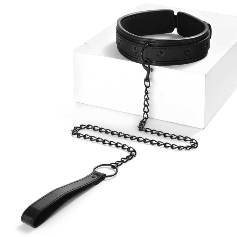attaches poignets cou neckist noires 4