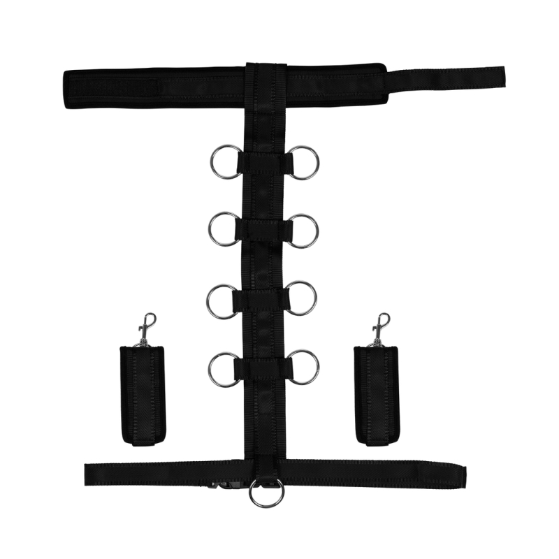 attaches sm avec collier et menottes restraint 4