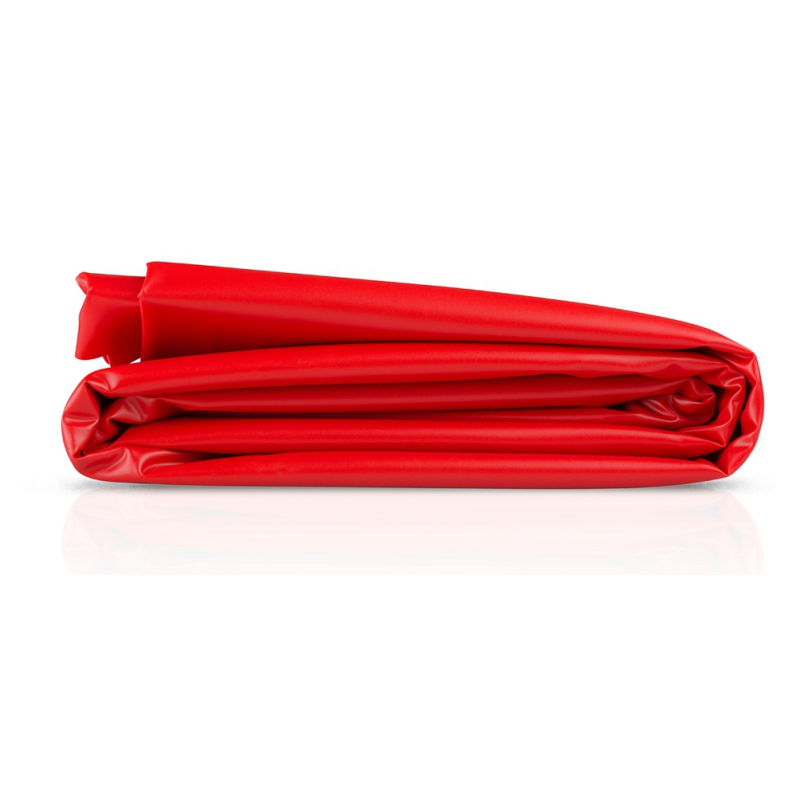 bache en vinyle 180 x 230cm rouge 3