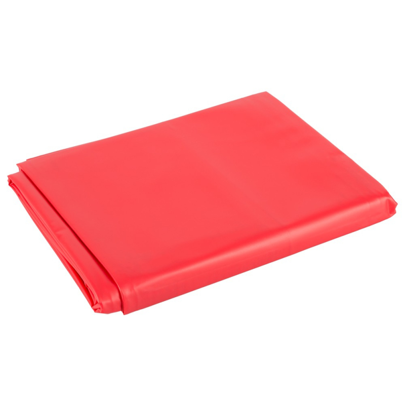 bache en vinyle lack 200 x 230 cm rouge