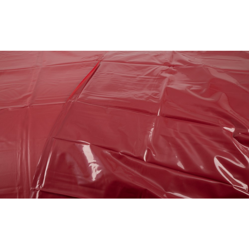 bache en vinyle lack 200 x 230 cm rouge fonce 2